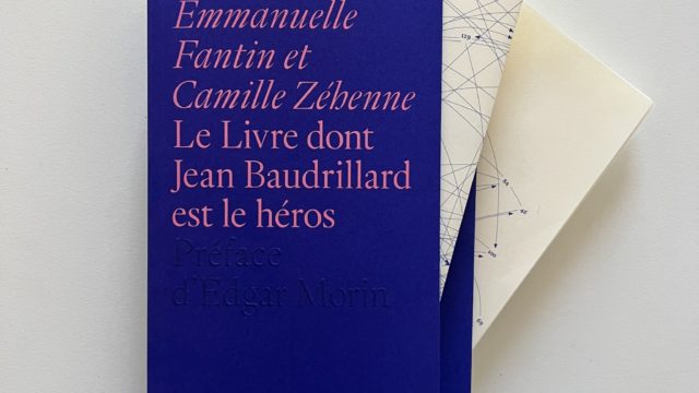Le livre dont Jean Baudrillard est le héros